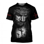 2022 Street Harajuku Style Summer Christian Jesus T-s&auml;rk 3D Prindiga Meeste Harajuku Style Hip Hop L&uuml;hikeste Varrukatega Moetop 6XL XS valge