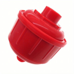 &Otilde;hufilter 58*68mm gaasipihustusp&uuml;stoli veefiltri p&uuml;stoli saba veeeraldaja plastikust filtrikuul punane