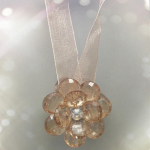 Lillekujuline Kodu Aksessuaarid Magnet Kaasaskantav Kardinaklambrid Kardinaklambrid Kardinad Aknakaunistused pruun