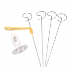 Spiraalne laastul&otilde;ikur, tornaadol&otilde;ikur, kartulitornil&otilde;ikur Kartulil&otilde;ikuri nuga grillimiseks praetud telkimisperek&ouml;&ouml;gi jaoks