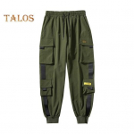 Meeste kaubap&uuml;ksid lahtised pahkluudega pingutusn&ouml;&ouml;rid elastsed v&ouml;&ouml;kohad &uuml;hev&auml;rvilised, mitme taskuga rihmaga sisekujundus Fitness T&auml;navar&otilde;ivad v&auml;lireisimiseks spordip&uuml;ksid M must