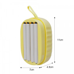 Multifunktsionaalne pesuharja rull Press Harjad Pehme kummivaht Kodupuhastushari Koduriiete ja jalan&otilde;ude puhastusvahend 1PCS kollane