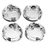 Osa keskkork kroomkate tolmukindel praktiline h&otilde;bedane universaalratas 30 mm 4 tk 68 mm ABS plastikust tarvikud CHINA