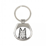 Schipperke, Little Black Devil, Little Captain - keychain with a dog, keychain with a print, personalized pendant from the Art-Dog brand