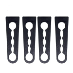 4X auto m&uuml;rasummuti summuti ukseluku puhver summutav summutus Nissan Qashqai J10 J11 2006&ndash;2023 asendustarvikutele 4PCS