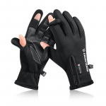 Talvised rattas&otilde;idu soojad kindad Tuule- ja pritsmekindlad kindad Libisemisvastased ja paljastatud s&otilde;rmed Puuteekraaniga Kindad Meeste V&auml;liskindad Must M