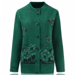 Naiste kampsunid s&uuml;gistalvised kootud kardiganid sviiter suures suuruses lilleline mantel Naiste kampsun kardiganid XXXXL