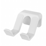 Seinale kinnitatav m&auml;ngukontrolleri hoidik K&otilde;rvaklappide riidepuu hoiuriiuli hoidik must