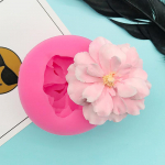 1 tk Lillevorm DIY Kips Vaik Kunst Pehme Silikoon Fondant &Scaron;okolaadivorm