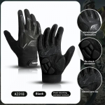 V&auml;lisport Jalgrattas&otilde;it Mehed Naiste Mootorrattakindad Suvine P&auml;ikesekaitse Libisemisvastane L&ouml;&ouml;ke neelav kulumiskindel puuteekraan S must