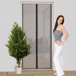 S&auml;&auml;sev&otilde;rk - Easy Life - Magnetkardin - 100 x 210 cm - Lihtne paigaldus - L&uuml;hendatav