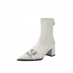 Pahkluu K&otilde;rged kontsad Naiste Chelsea saapad Seksika terava ninaga Disainerkingad Uus kaubam&auml;rk Talvekingad Kleit Gladiator Lady Chaussures 35