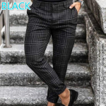 Uus mood meeste ruudulised p&uuml;ksid Briti stiilis meeste p&uuml;ksid t&auml;navastiilis pikad p&uuml;ksid vabaaja pliiatsip&uuml;ksid 4 v&auml;rvi S