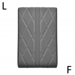 Auto k&auml;etoe kasti padja k&auml;etoe padi autole Pehmest kunstnahast auto k&auml;etoe kaitsja Mugav k&otilde;rgendusmatt kaitseks