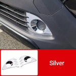 For Toyota Corolla Cross XG10 2024 2024 2024 h&uuml;briid-ABS eesmise udutulelaterna katte trimmi udutule udutule kaitse raami kleebised h&otilde;be