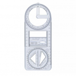 Geomeetriline joonlaud Multifunktsionaalne mitmek&uuml;lgne m&otilde;&otilde;teriist koolikontori joonistamine selge m&otilde;&otilde;tkavaga lihtne libisev stabiilne joonistusjoonlaud