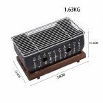 Kaasaskantav BBQ-grill korea toit s&uuml;sinikuahi grillahi s&ouml;ega k&uuml;psetusahi majapidamistarbeks v&auml;ljas korduvkasutatav grillkast