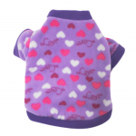 S&uuml;gistalvine soe fliisist lemmikloomamantel v&auml;ikesele koerale, kassile pullover kutsika higivest &Uuml;markaelus Multifilm Prinditud riided pidžaamad roosa