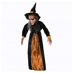 Halloweeni kaunistus h&auml;&auml;ljuhtimine n&otilde;id suur rippuv kummitus helendav helitekitav baar kummitusmaja &otilde;uduskaunistus &otilde;udusm&auml;nguasi One Size