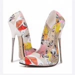 16cm seksikad &ouml;&ouml;klubi naiste kingad Metallkonts stiletto kontsad Madala l&otilde;ikega terava ninaga pool tantsu meeste ja naiste &uuml;ksikud kingad 45 khaki