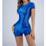 L&uuml;hikeste varrukatega elastsed m&auml;ngukost&uuml;&uuml;mid L&auml;ikiv ujumistrikoo esiosa &otilde;mblusteta bodi sukkp&uuml;ksid Seksikad kehatopsid Athletic Gym Fitness Trikood Unitard XL