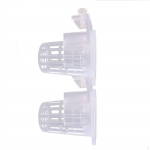 2 Pieces Aquarium Plant Holder Aquatic Bowl Small Planter Background Easy to Use