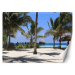Tapeet Maldiivid Palmiparadiis Rand 100x70 sinine