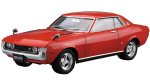 Aoshima Bunka Kyozai The Model Car Series 36 Toyota TA22 Celica 1600GT 1972 Plastikmudel Co., Ltd. (AOSHIMA) 1/24 nr. pink