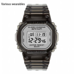 Ruudukujulise l&auml;bipaistva rihmaga elektrooniline kell Multifunktsionaalne pimedas helendav veekindel &otilde;uespordi &otilde;pilaste k&auml;ekell