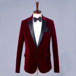 Meeste samet&uuml;likond vabaaja, esinemise v&otilde;i &auml;ri jaoks &ndash; veinipunane ja kuninglik sinine S
