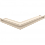 Vent Cover LUFT nurga parem 40x60x6 kreem Slim