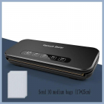 Vakumpakendaja 1 tk Kodu Toidupakendaja V&auml;ike Puuteekraan Pakendamine Kauakestev V&auml;rskus Kompressioon Plastpakendaja must