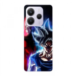 Coque - Maniacase - Xiaomi Redmi Note 14 5G - Noir - Dragon Ball Z - Souple
