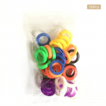 30 tk/partii Mitmev&auml;rvilised elastsed segav&auml;rvi &otilde;&otilde;nsad kummist v&otilde;tmekaaned &uuml;mmargused pehmed silikoonist v&otilde;tmed v&otilde;tmed lukud v&otilde;tmehoidja &uuml;mbris