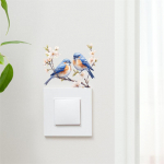 V&auml;rvitud oksad Lind Magamistuba Elutoa l&uuml;liti Kleebi Kodukaunistus Kaunista seinakleebised Isekleepuvad kleebised