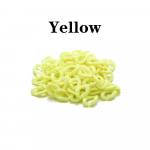 50 tk. l&uuml;likett, armas akr&uuml;&uuml;list k&auml;sit&ouml;&ouml; konksklamber DIY kaelakee ripats &Uuml;hendused ehete valmistamise tarvikute jaoks 50pcs