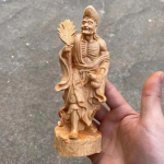 Kaljuk&uuml;pressi puidunikerdused Dekoratsioonid Jigong Elav Buddha Feng Shui Aksessuaarid Eksortsmismine Elutuba Kontor Pood K&auml;sit&ouml;&ouml; Kingitused H 11CM