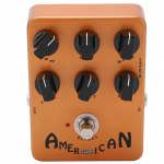 K&otilde;lari simulaator elektrikitarrikapp, simulatsiooniefekti pedaal, 6 nuppu, reguleerimine 6 mA