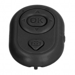 Bluetooth 4.0 Remote Shutter Juhtmeta kaamera kaugjuhtimispult Page Turner Looge h&auml;mmastavaid fotosid must