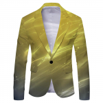 Meeste kevadine pluus &Auml;ri Commuter T&ouml;&ouml; Vabaaja Tr&uuml;kitud Kahe n&ouml;&ouml;biga &uuml;likonna jakk Meeste &uuml;likond Suur Briti M