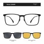 Uued meeste polariseeritud 3-in-1 magnetilised p&auml;ikeseprillid UV-kaitse ja &ouml;ise n&auml;gemise kilega TR B5088M hall v&auml;rv/h&otilde;be