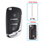 Kaugjuhtimispuldiga auto v&otilde;tmekarp Peugeot 208 307 406 308 206 306 307 407 807 207 607 107 partneri v&otilde;tme&uuml;mbrisele Citroen C4 C2 Xsara C3 C8 jaoks