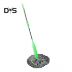 2-in-1 Deh&uuml;dreeritud Mopp 360-kraadise P&ouml;&ouml;rdega &Uuml;lipeened Mikrokiust Pead P&uuml;stine Hoiustamine Seinale Riputatav Mopp P&otilde;randapuhastaja roheline