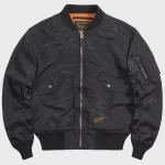 Meeste kerge luksuslik retro MA-1 piloodijakk kevadeks, s&uuml;giseks ja talveks XL black