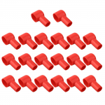 20 tk plastikust aku klemmi katte saapad isoleeriv kaitsev kork 12x20 mm punased osad tarvikud CHINA