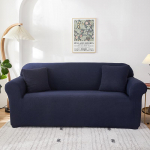 &Uuml;hev&auml;rviline kootud polaarfliisist diivanikate - T&auml;ielikult kattev padjakate 3-seater (190-230cm)
