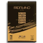 FABRIANO Bloc Schizzi 90g A3 avec Spirales