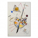 Kuulus Kandinsky plakat Abstraktne geomeetria l&otilde;uendimaal Klassikaline seinakunsti pildid elutuppa Moodne prinditud kodukaunistus ilma raamita 21*30cm