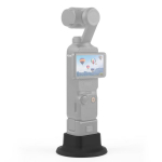 DJI Osmo Pocket 3 PULUZ silikoondoki lauaarvuti laadimisaluse kronsteini jaoks (Must) must