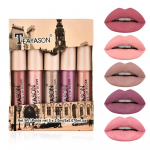 5 tk/komplekt Veekindel huulepulk Seksikas vampiiri huulepulk Matt sametine huulepulk Huulte meik Kosmeetika Labiales Matt